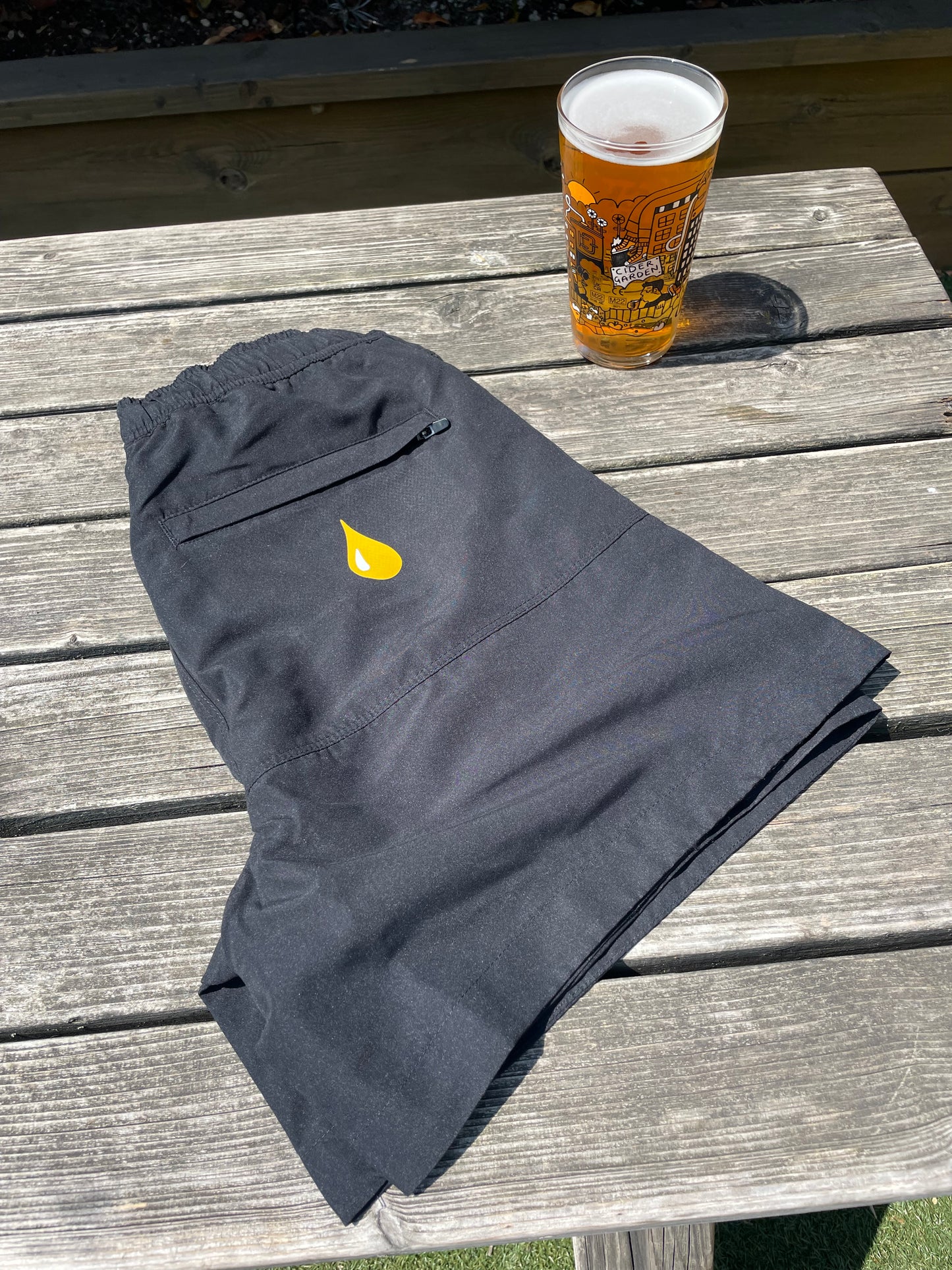 Swim Shorts (yellow droplet)